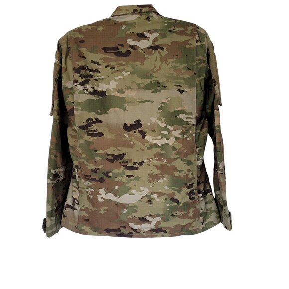 Army OCP Camo Shirt Jacket Medium Regular Insect Shield Combat Uniform Tactical - Picture 4 of 9